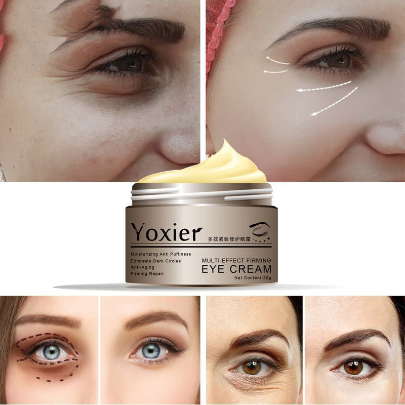 Crème Contour des Yeux Yoxier à l'Escargot – Peptides, Collagène et Anti-Cernes